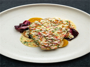 Caviar and White Sauce Steak Recipe