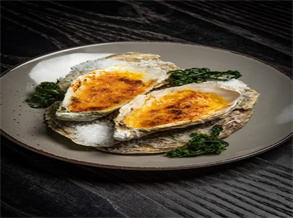 Grilled Oysters with Clear Shrimp Sauce Recipe