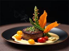 Pan-Seared Steak with Seasonal Vegetables and Herb Butter Recipe
