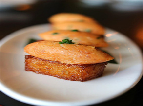 Crab Cakes with Herb Bread Recipe