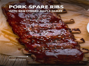 BBQ Cherry Sauce Grilled Ribs Recipe