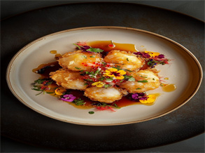 Pan-Seared Scallops with Balsamic Reduction Recipe