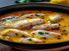 Spicy and Sour Poached Cod Recipe
