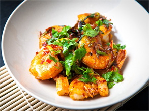 Spicy Stir-Fried Shrimp