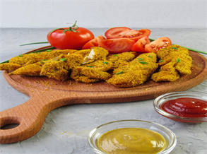 Golden Crispy Chicken Strips