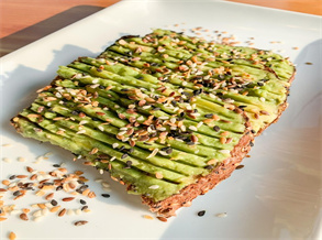 Sesame Avocado Toast