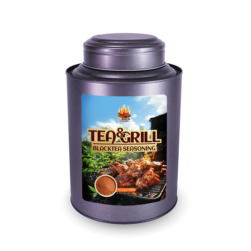 Black tea powder flavor bbq dry rub