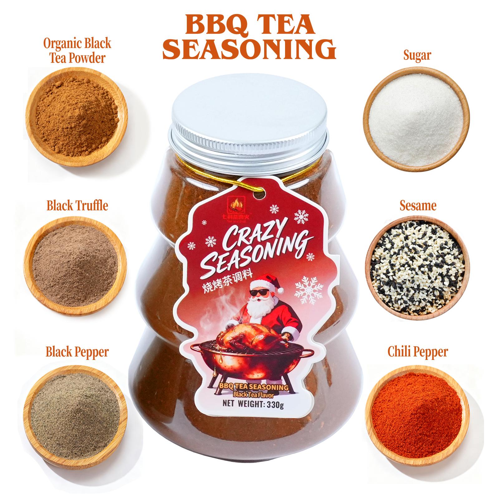 Black Tea & Green Tea Black Truffle BBQ Seasoning Combo Set 330g*2