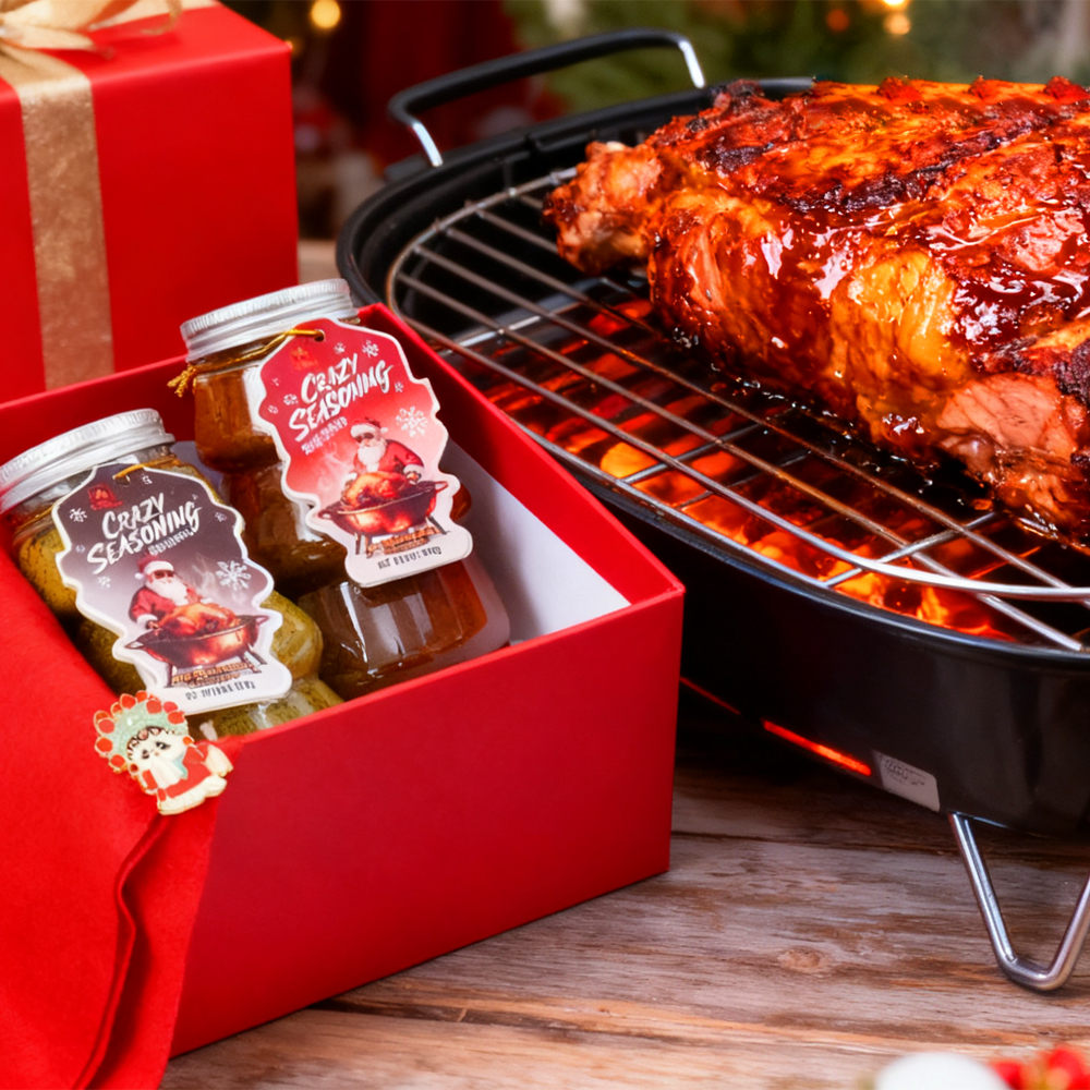 Black Tea & Green Tea Black Truffle BBQ Seasoning Combo Set 330g*2