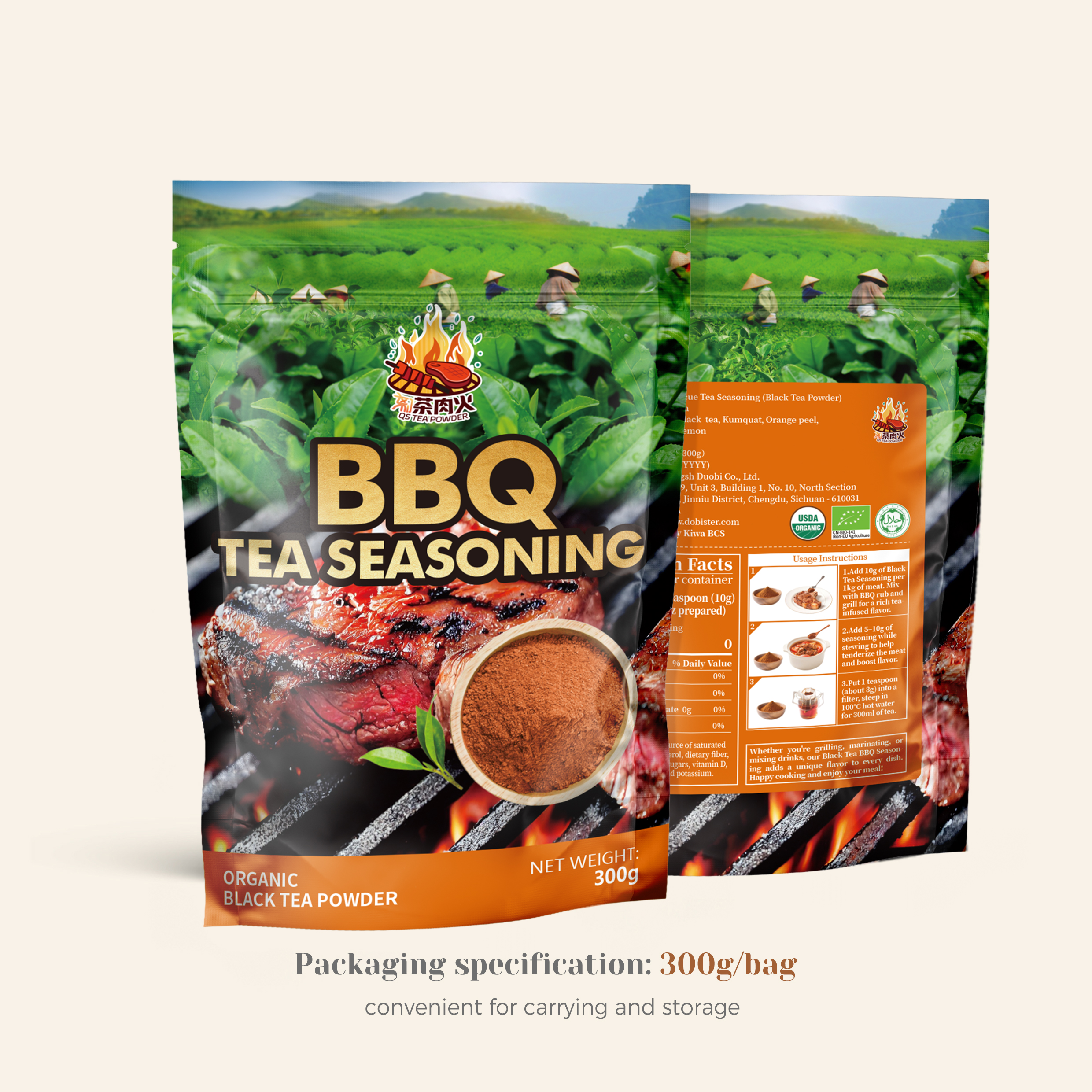 Black tea powder best spice rub for ribs