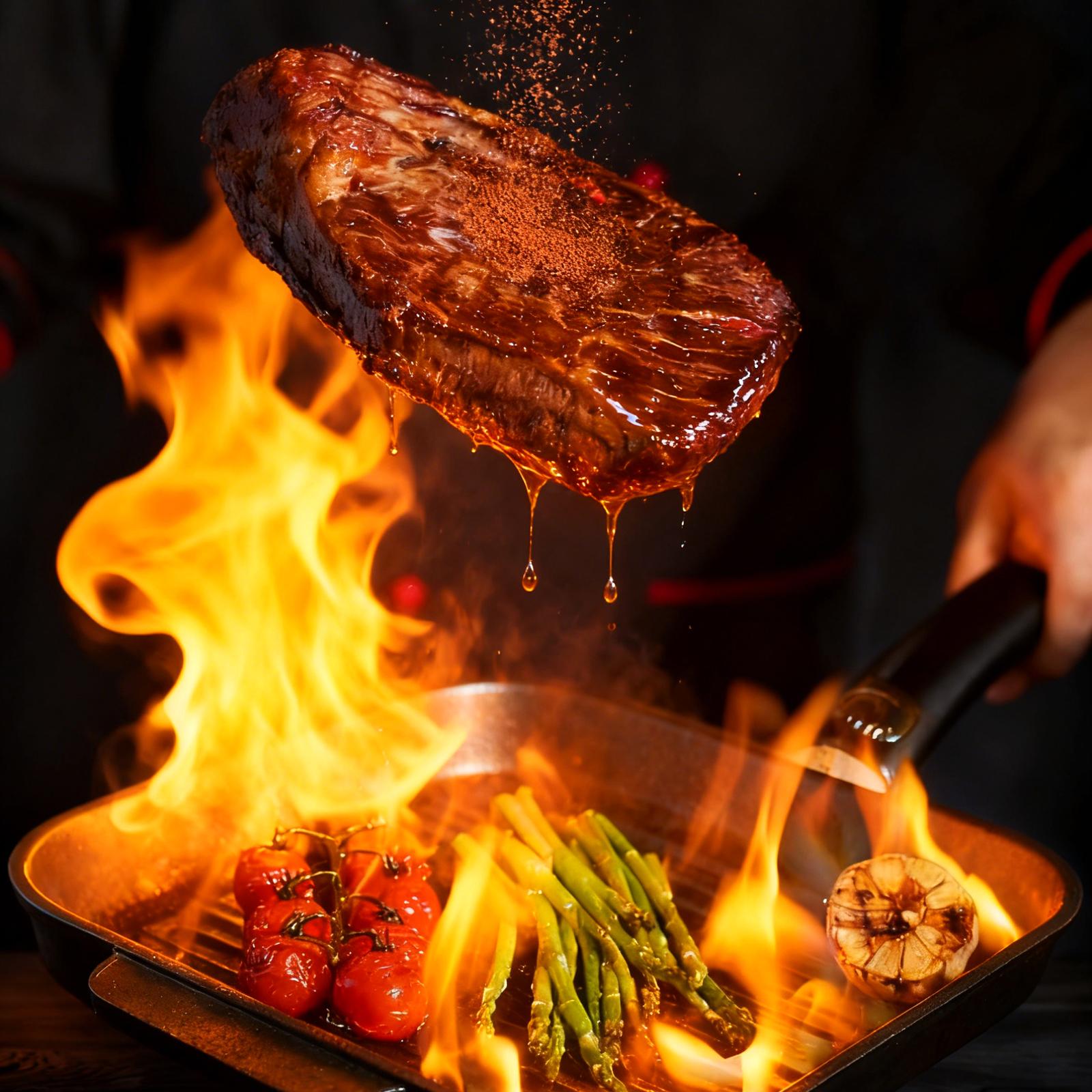 Christmas Gift Box | Curated Gifts Gourmet BBQ Seasoning Set  + Warm Scarf