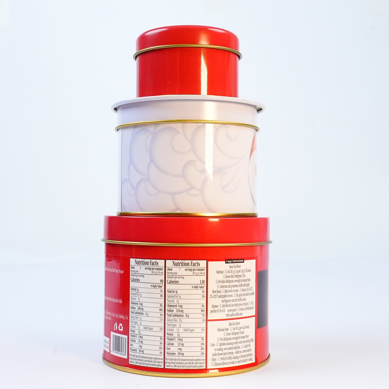 Christmas Gift Box | Curated Gifts Gourmet BBQ Seasoning Set  + Warm Scarf