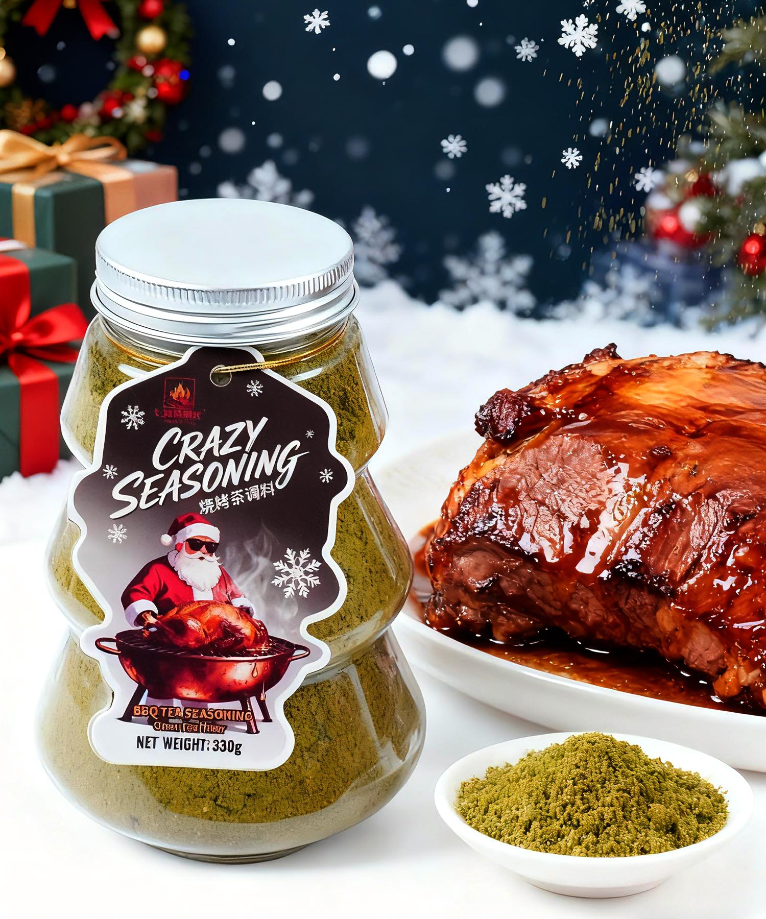 Black Tea & Green Tea Black Truffle BBQ Seasoning Combo Set 330g*2