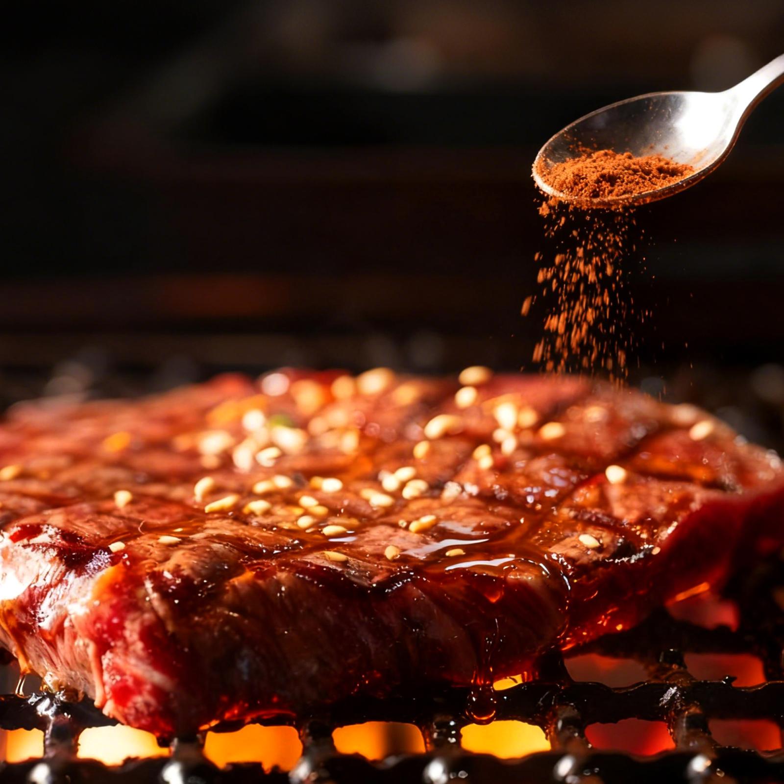 Christmas Gift Box | Tree-Shaped Black Tea Black Truffle BBQ Rub 118g + Scarf & Limited-time gift Hair Clips