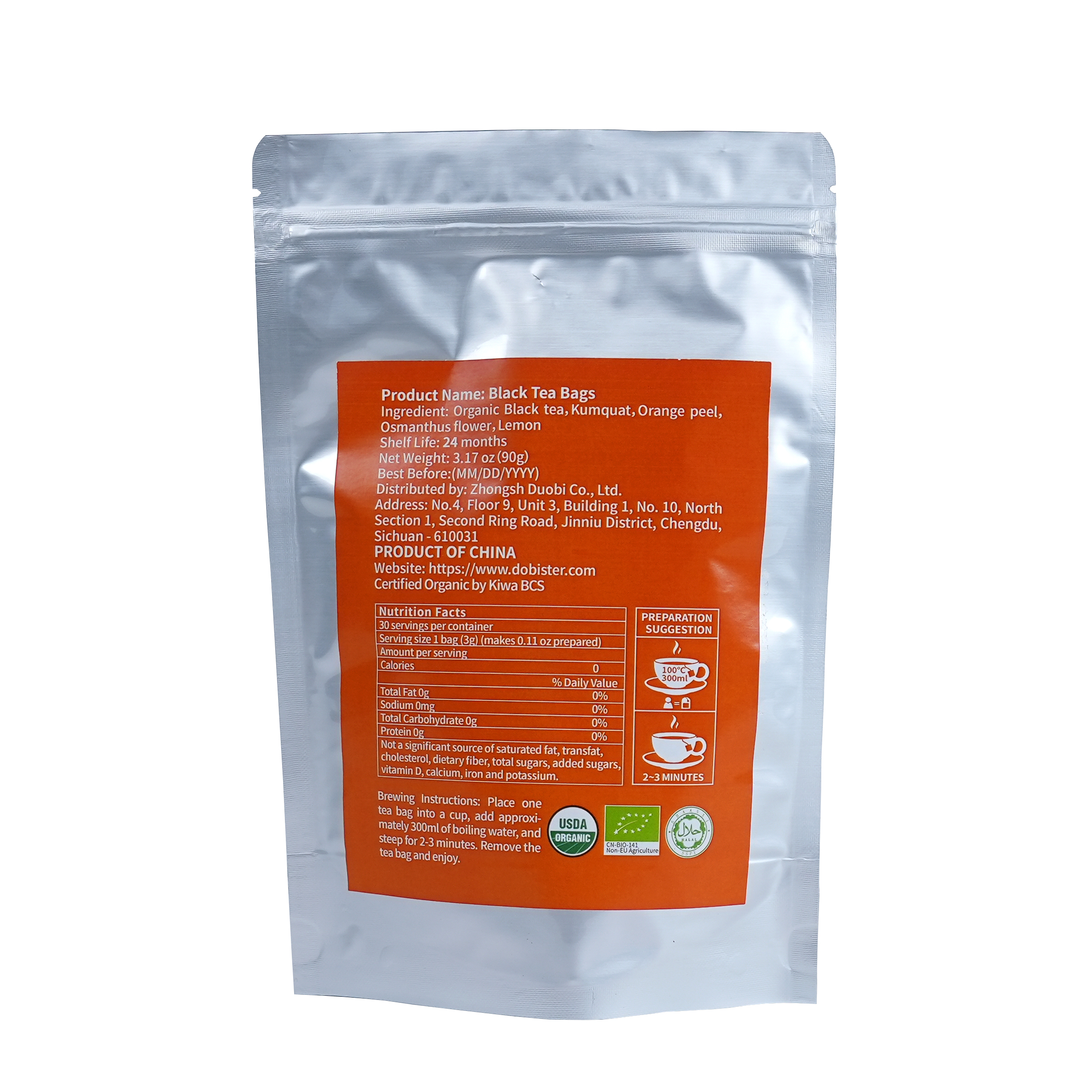 Black Tea Bags