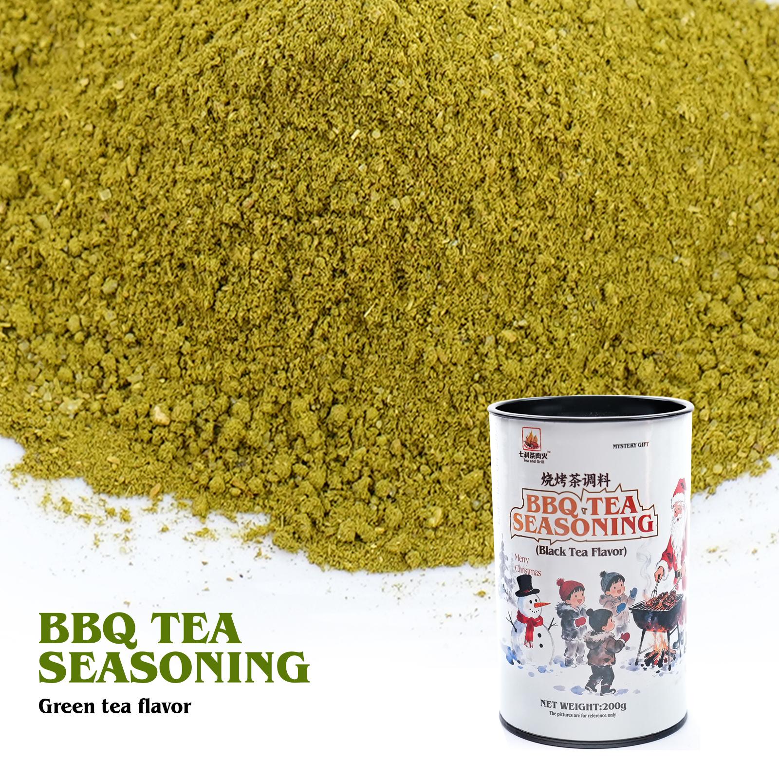 Christmas Gift Box | Premium canned Green Tea BBQ Rub 200g + Christmas Limited Edition Gift Bag