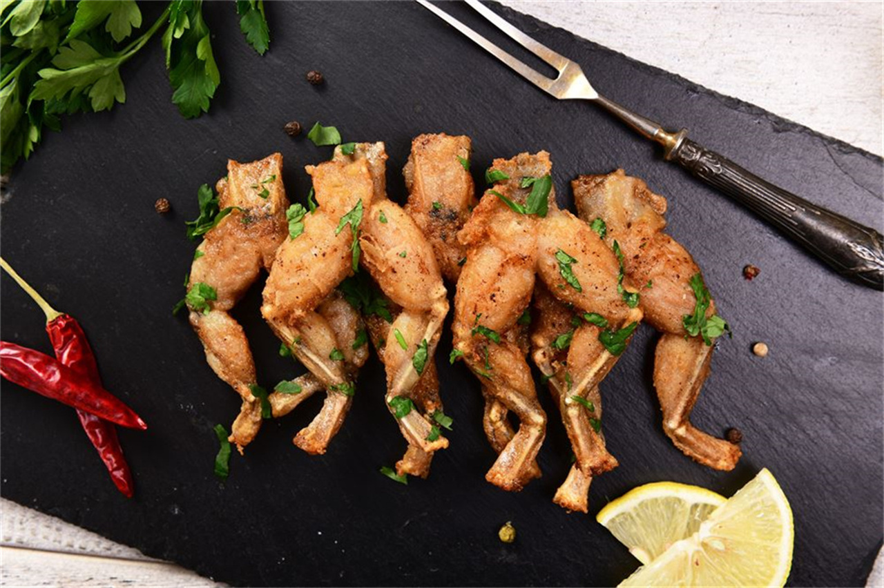 Grilled Fried Frogs Legs Recipe