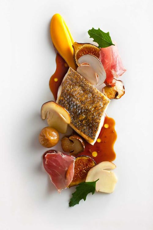 Molecular Spanish Ham with Green Tea BBQ Seasonings