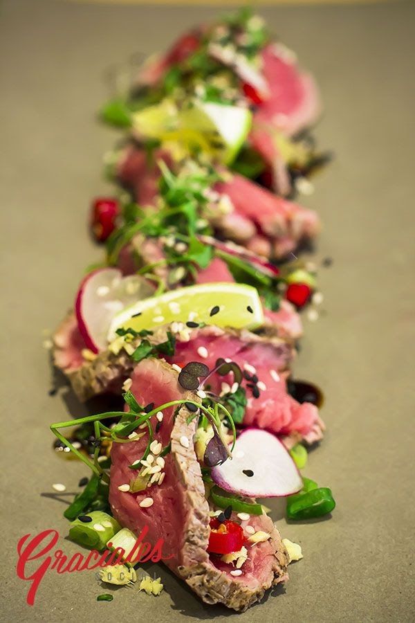 Raw Wagyu Beef Salad (Yubae) with Barbecued Black Tea Seasonings