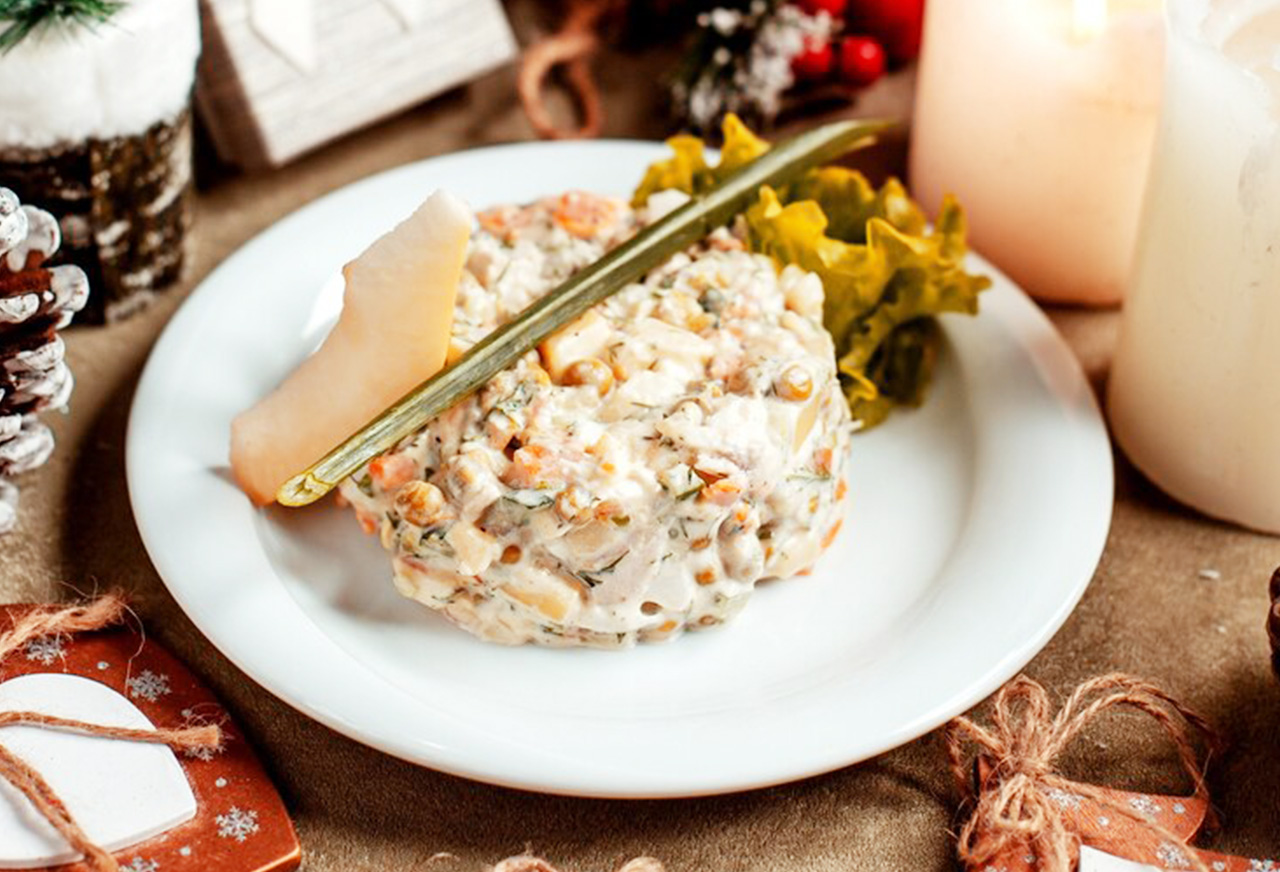 Black Truffle Fried Rice with Green Tea Rubs