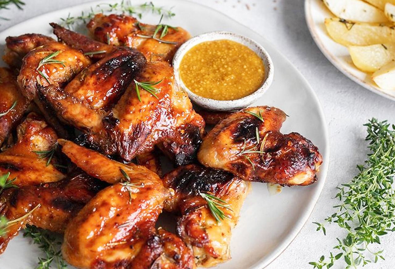 Cajun-Style Barbecue Chicken Wings Recipe