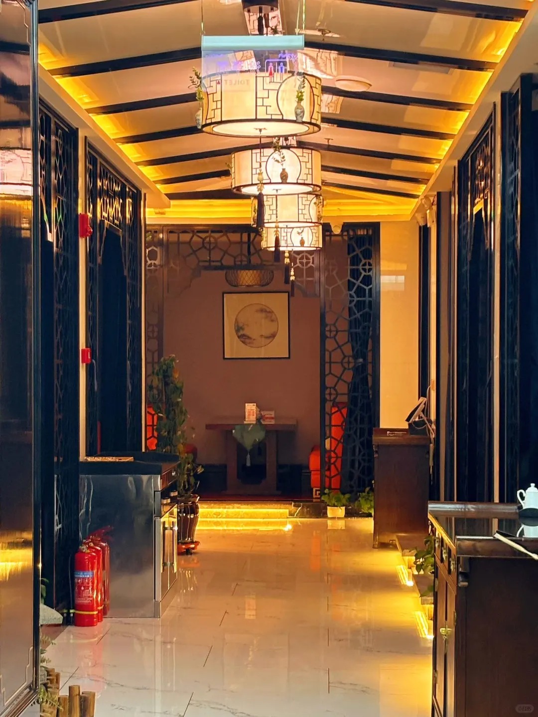Beautiful tea house