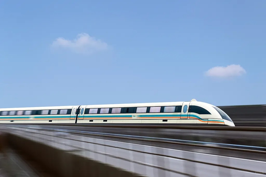 magnetic levitation train