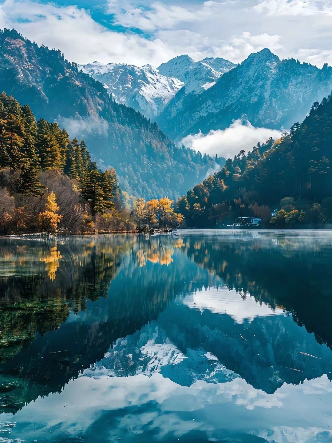 The Four Seasons of Jiuzhaigou