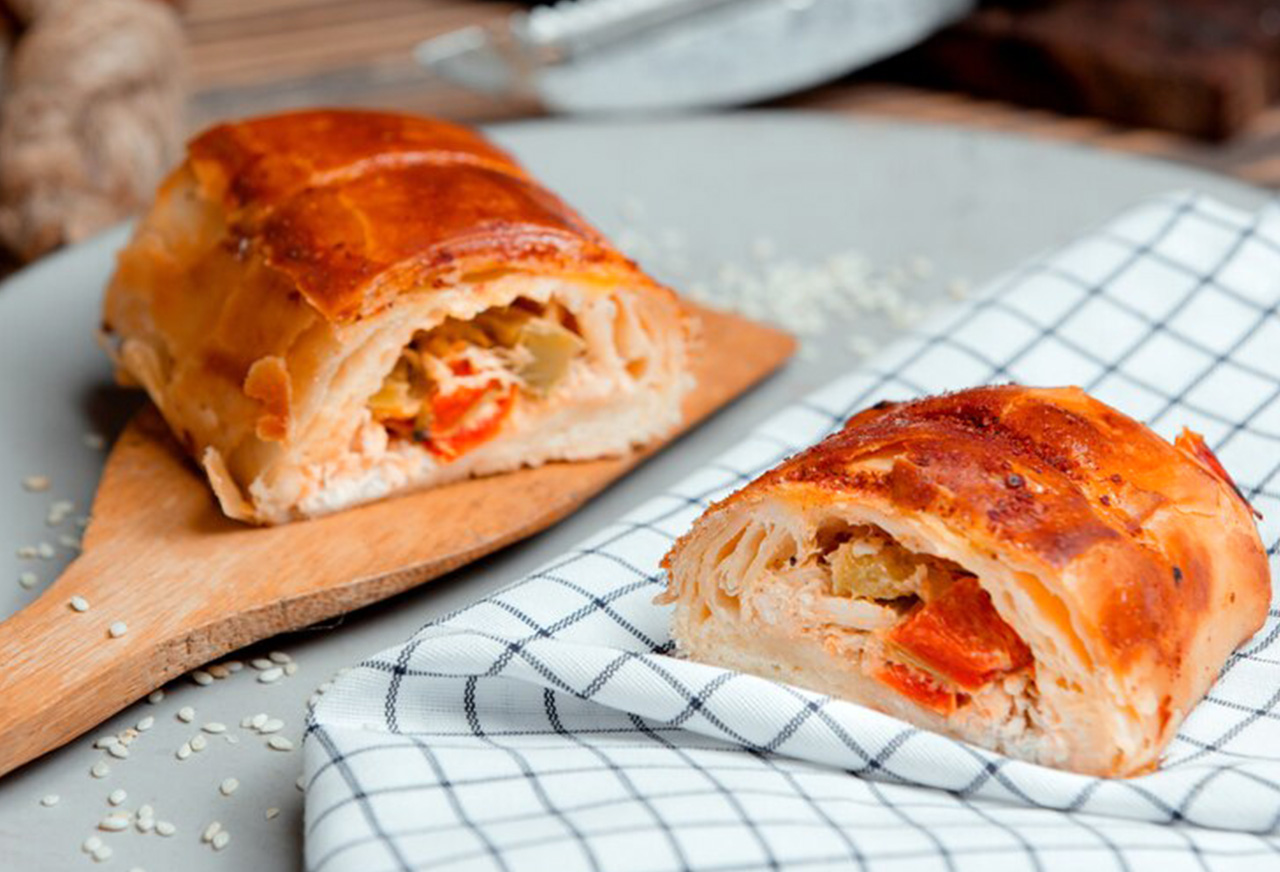 Lobster and Tea Rubbed Cakes