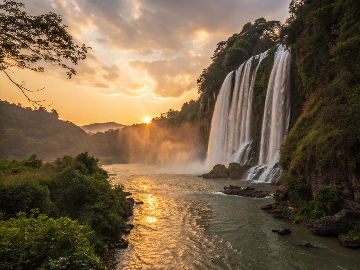 Nuorilang Waterfall