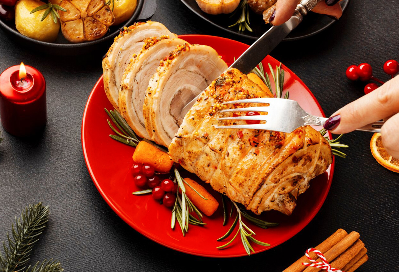 German-style Roasted Pork Knuckle with Tea Rubs Recipe